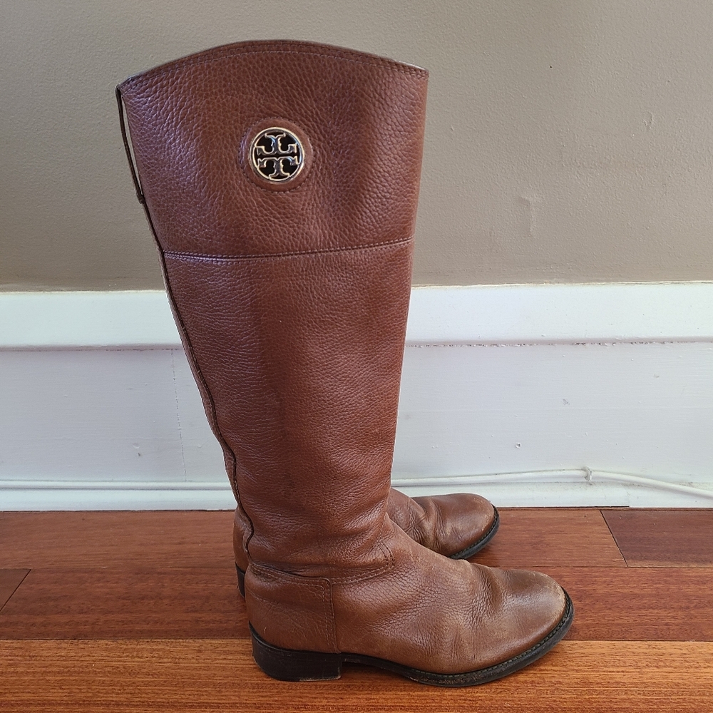 Tory Burch Brown Knee High Boots size 6.5